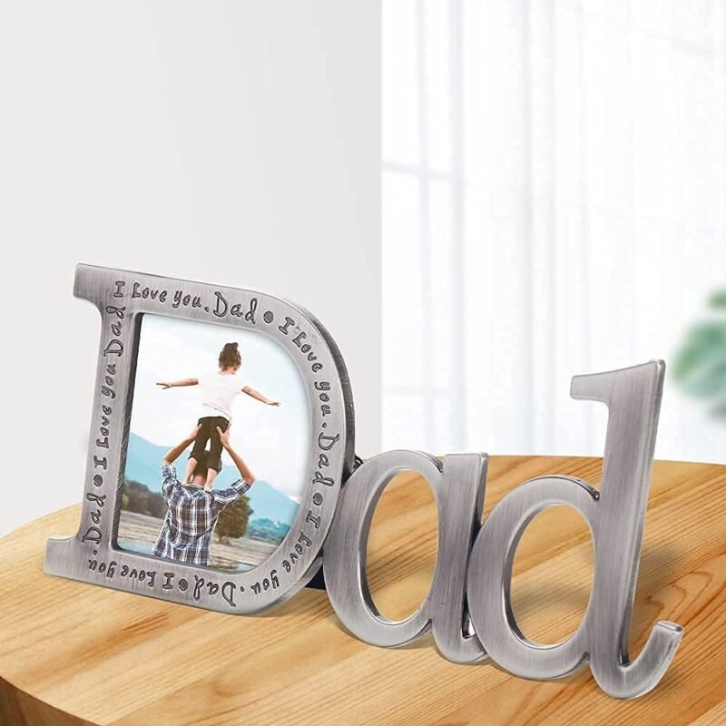Dad Picture Frame,Dad Gifts From Daughter,Dad Birthday Gifts, Dad Christmas Gifts - Image 9
