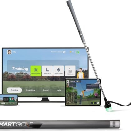 AI Analyzer(2023 Version)| Mobile Golf Simulator, Accurate Swing Analysis and AI Coaching Response with Training Club. PGA Pros edorsed Accuracy and Recommend. Global 500 Golf Courses