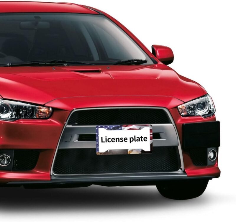 Eagle American Flag License Plate Frames, 2 Packs July 4th Independence Day Decorative License Plate Covers Cute Car Accessories Aluminum License Plate Holder for Women Men - Image 6