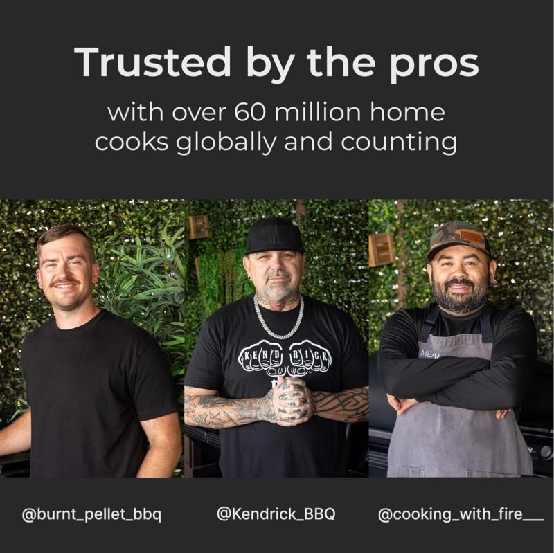 MEATER Pro Duo: WiFi Smart Meat Thermometer | 1000°F High Heat Resistance | Long Range | Dual Probes | Six Sensors | BBQ, Oven, Grill, Smoker, Air Fryer, Deep Fryer | iOS & Android App - Image 8