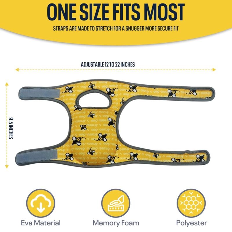 Bee's Knees Cleaning Knee Pads! Great Gift with Soft Foam and NEW LONGER Adjustable Straps, Durable and Soft Knee Protection. Water-Resistant Cleaning Floors, Working in Garden, Yoga, Gardening - Image 5