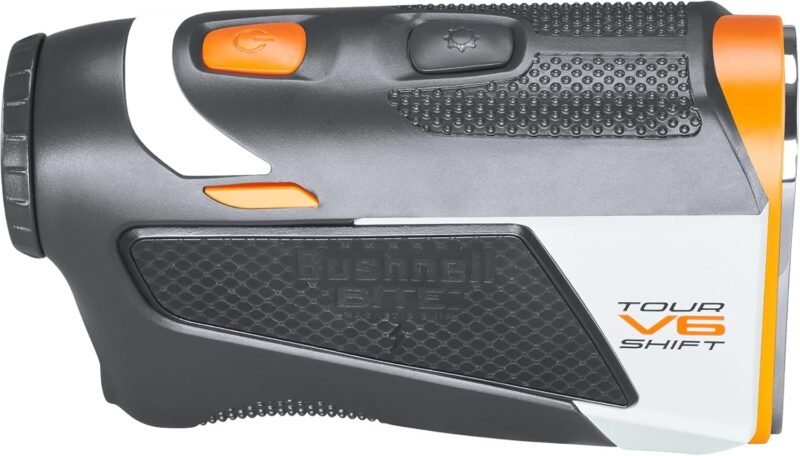 Bushnell Golf Tour V6 Shift Laser Rangefinder with Slope Switch, Visual Jolt Flag Locking, Magnetic Mount, 1300 Yard Range 6X Magnification - Image 14