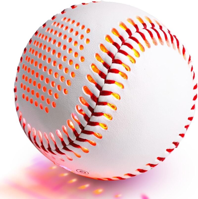 Bluetooth Speaker Baseball Glow in The Dark Speaker for Fans