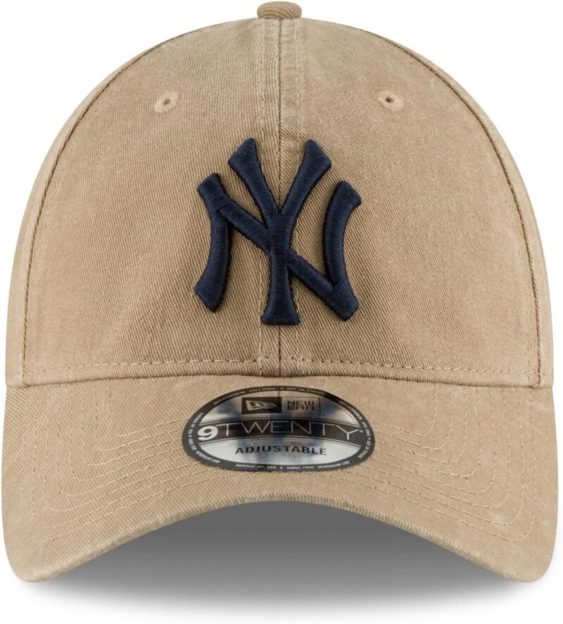 New Era MLB Khaki Core Classic 9TWENTY Adjustable Hat Cap One Size Fits All - Image 2