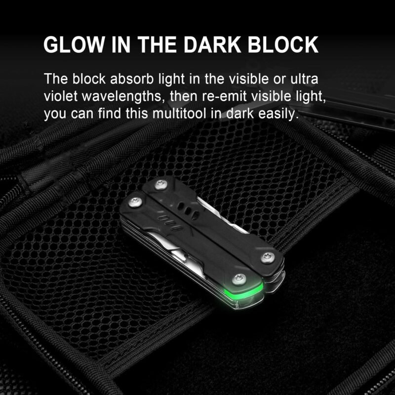 NexTool Mini Multitool - 9 in 1 Keychain Multitool with Needle Nose Pliers, Scissors, SIM Extractor and Screwdrivers for Travel, EDC, TSA Approved - Image 8