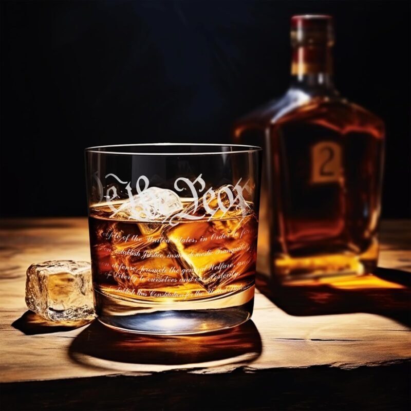 FURSARCAR Personalized Gifts for Men Dad Birthday, Whiskey Decanter Set with 2 Glasses, Cool Mens Fathers Birthday Gift from Daughter Son, Christmas Retirement Present Decanter Sets for Man - Image 3