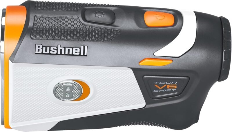 Bushnell Golf Tour V6 Shift Laser Rangefinder with Slope Switch, Visual Jolt Flag Locking, Magnetic Mount, 1300 Yard Range 6X Magnification - Image 13