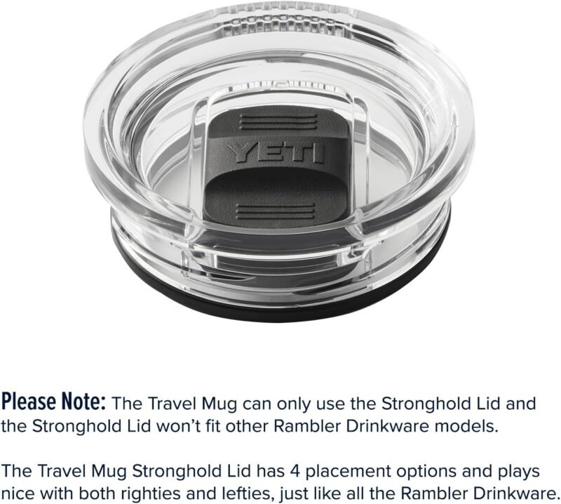 YETI Rambler 20 oz Travel Mug, Stainless Steel, Vacuum Insulated with Stronghold Lid - Image 7