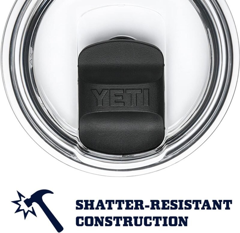 YETI Rambler 20 oz Tumbler, Stainless Steel, Vacuum Insulated with MagSlider Lid, Pacific Blue - Image 7