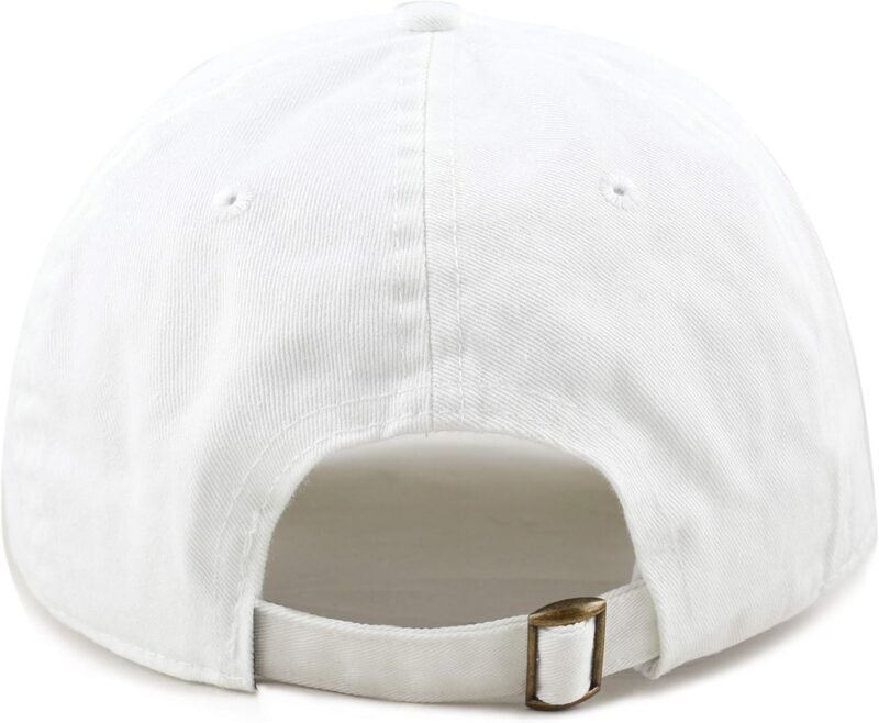 USA Flag & Embroidery Premium 100% Cotton Low Profile Adjustable Baseball Dad Cap - Image 4