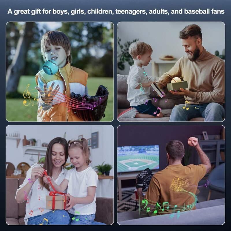 Bluetooth Speaker Baseball Glow in The Dark Speaker for Fans - Image 5