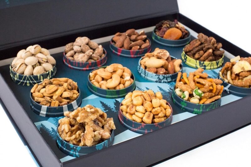 Nuts Gift Basket for Women, Men - 12 Snacks, Gift Box - Food Gifts for Men, Women, Adults, Teens, Family - Care Package Gift Idea, Gift Set - Image 6