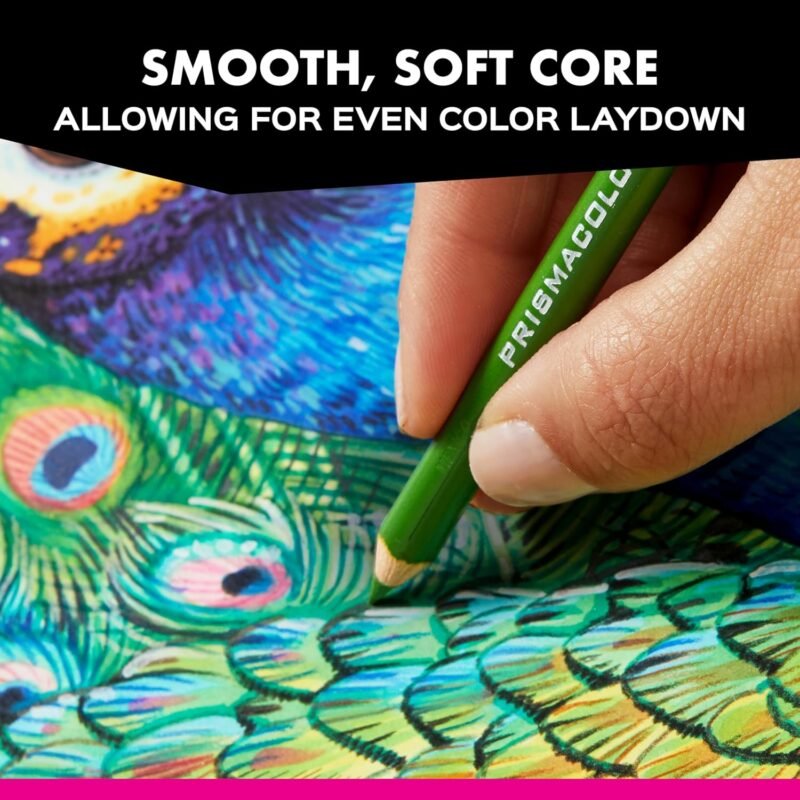 Prismacolor Premier Colored Pencils, Soft Core, Adult Coloring, 12 Pack - Image 3