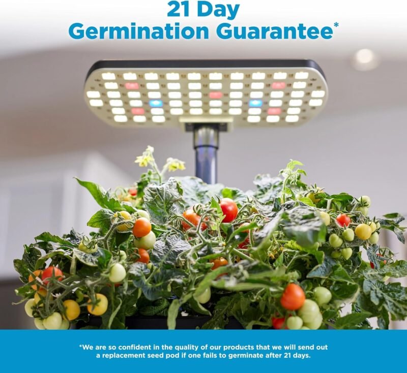 AeroGarden Harvest 2.0, Indoor Garden Hydroponic System with LED Grow Light, Holds up to 6 AeroGarden Pods, Green - Image 6