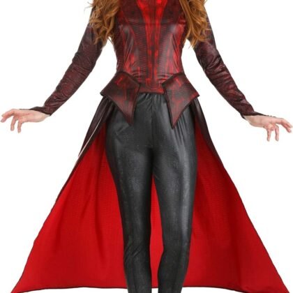Marvel Adult Scarlet Witch Hero Costume, Womens Halloween Costume - Officially Licensed