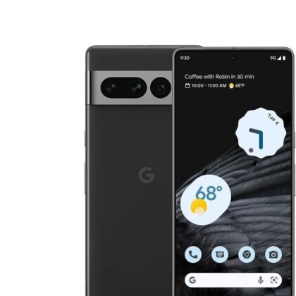 Google Pixel 7 Pro - 5G Android Phone - Unlocked Smartphone with Telephoto/Wide Angle Lens, and 24-Hour Battery - 128GB - Obsidian