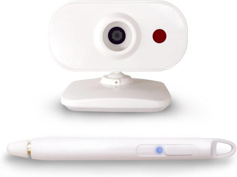 Portable Interactive Whiteboard - Smart Teaching Whiteboard, Long Focus Interactive Screen, Auto Calibration, Easy to Setup, Ideal for Home, Office, Classrooms, Conference Room, Presentation