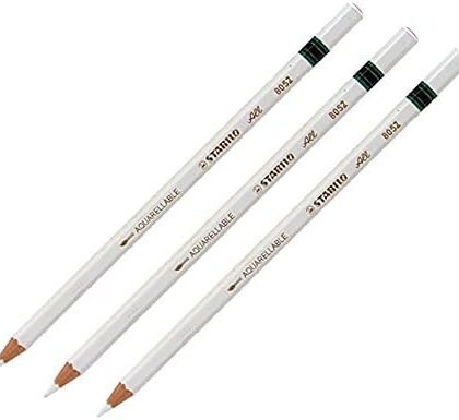 3 X Stabilo-All Pencil White