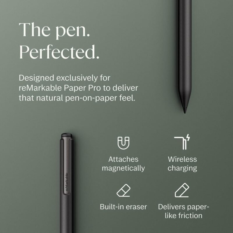 reMarkable Paper Pro Bundle – Includes 11.8” reMarkable Paper Tablet, and Marker Plus Pen with Eraser - Image 8