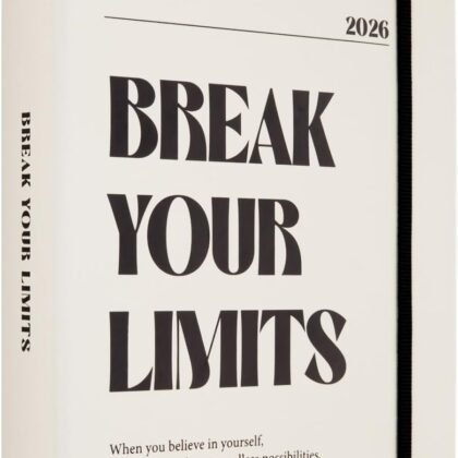 Planner 2025-2026 Gazette - Planner for Women 17 Month(Aug 25/ Dec 26) | Weekly & Monthly Academic planner 2025-2026 | 6.4" x 7.9" | Hardcover Agenda 2025 | Thick paper 120 g/m²