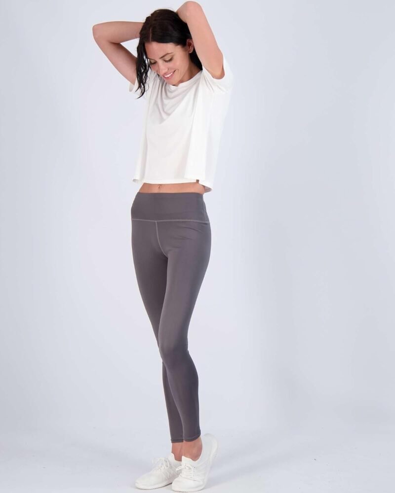 Real Essentials 5 Pack: Women's Dry Fit Crop Top - Short Sleeve Crew Neck Stretch Athletic Tee (Available in Plus Size) - Image 4