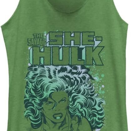 Marvel Classic She Hulk Women's Racerback Tank Top