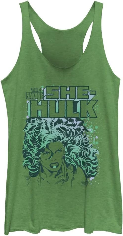 Marvel Classic She Hulk Women's Racerback Tank Top
