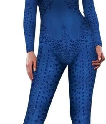 Adult Wowens Sexy Jumpsuit Halloween Cosplay Costume 3D Print Bodysuit Romper Onesies