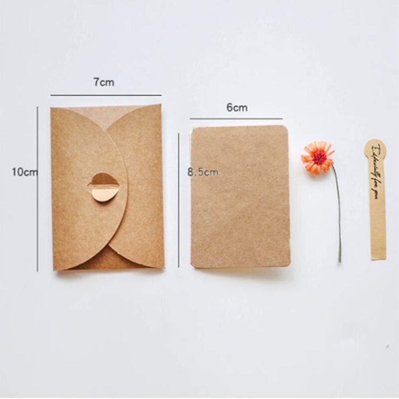 AECIH Flower Thank You Card 12 Pack All Occasion Greeting Card Handmade Invitation Card with Envelopes - Image 5