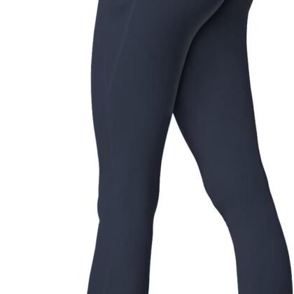 Sunzfly Invisible Butt Scrunch Workout Leggings with Pockets for Women, No Front Seam Gym Yoga Pants with Tummy Control