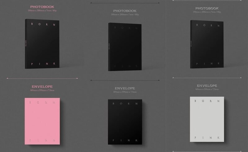 YG PLUS Blackpink - Born Pink [Box Set ver.] 2nd Album+Folded Poster (Pink ver.) - Image 3