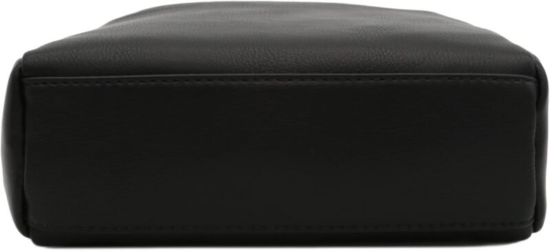 FashionPuzzle Triple Zip Small Crossbody Bag - Image 3
