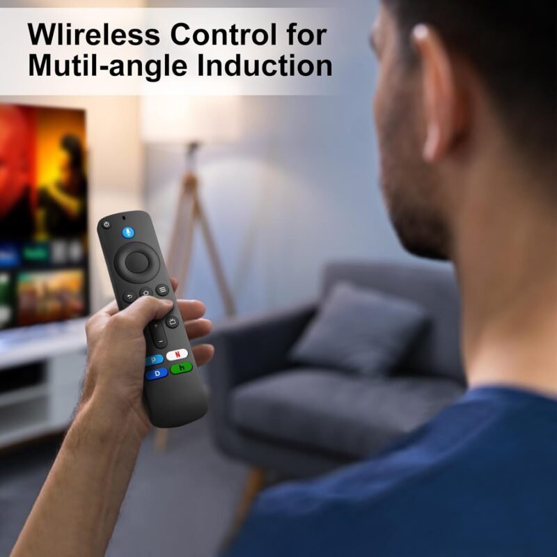 Replacement Voice Remote Control Compatible with TV Stick,TV Cube, and Insignia/Toshiba/Pioneer Smart TVs - Image 6