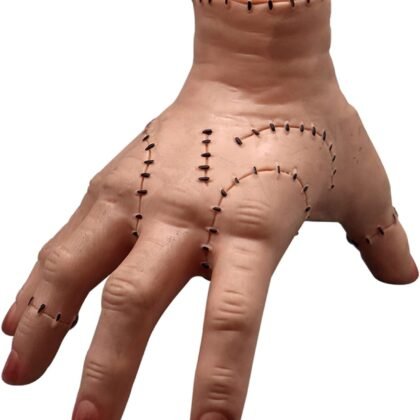 Wednesday Addams Family Hand Props, Halloween Cosplay Hand by Addams Family, Cosplay Hand Scary Props Decorations Gift for Family