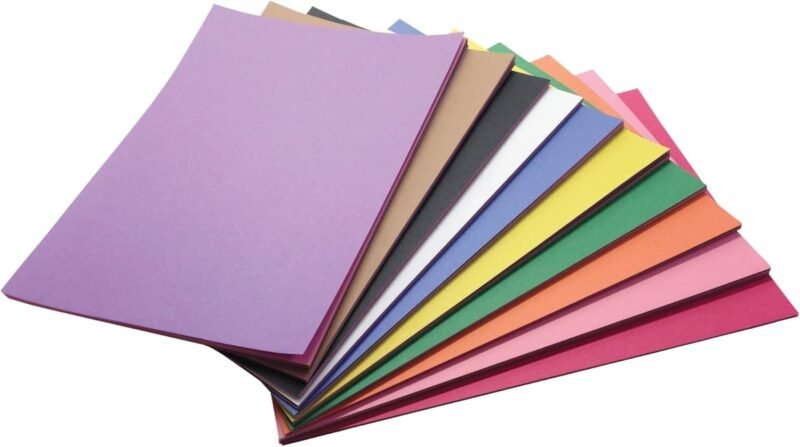 Childcraft Construction Paper, 9 x 12 Inches, Assorted Colors, 500 Sheets - 1465886