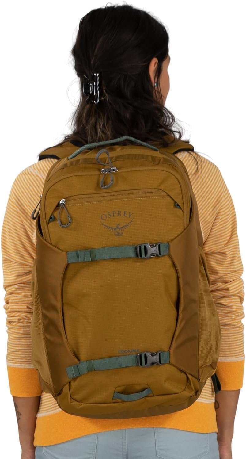 Osprey Proxima 30L Campus Laptop Backpack - Organized Everyday Pack with Tech Storage, Water Bottle Pockets, and Comfortable Carry - Perfect for School, Commuting, and Travel, Medium Grey/Coal Grey - Image 11