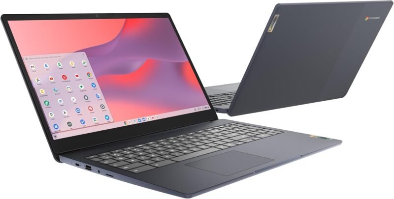 Lenovo IdeaPad 3i Chromebook, 15.6” FHD Display, Intel Celeron N4500, 8GB RAM, 64GB eMMC, 1920x1080 px, 720p Camera, Chrome OS, Abyss Blue - Image 9