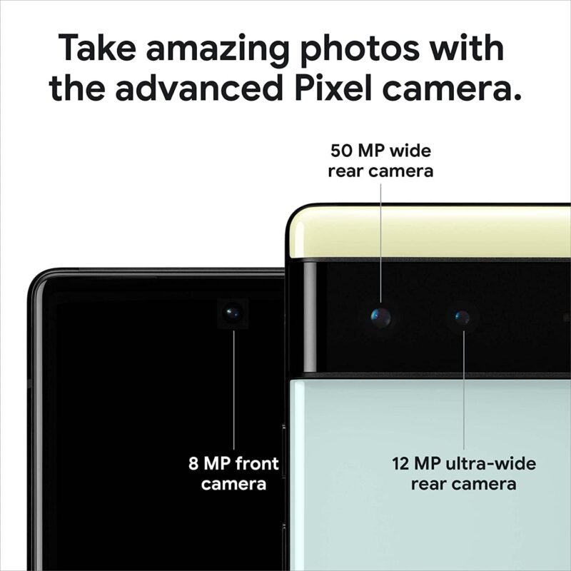 Google Pixel 6 5G, US Version, 128GB, Stormy Black - Unlocked (Renewed) - Image 4
