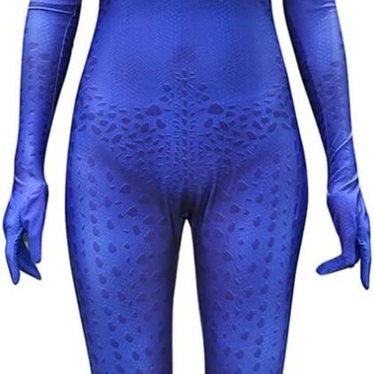Superhero Cosplay Costume for Womens Halloween Full Set Bodysuits Zentai 3D Style Jumpsuit