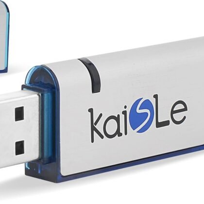 64GB USB Flash Drive, External USB Flash Memory Storage Thumb Drive, Portable Flashdrive with Keychain, 64 GB USB 2.0 Memory Stick exFAT Data Storage Jump Drives for Computers