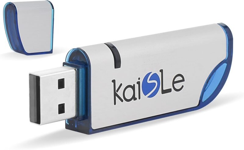 64GB USB Flash Drive, External USB Flash Memory Storage Thumb Drive, Portable Flashdrive with Keychain, 64 GB USB 2.0 Memory Stick exFAT Data Storage Jump Drives for Computers
