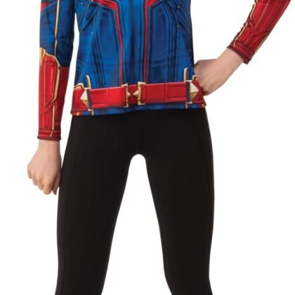 Rubie's Costume Co. Women's Captain Marvel Hero Top and Headpiece