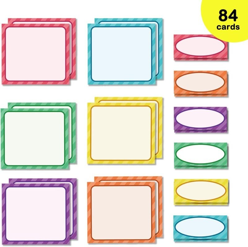 Eamay Small Group Management Pocket Chart with 84 Cards to Keep Small Groups Organized and On Task, Classroom Jobs Pocket Chart and Teacher Must Haves (Black) - Image 2