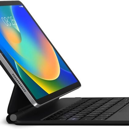 Keyboard Case for iPad 10th Generation 2022 & 11th (A16, 2025) – Magic-Style Keyboard with Multi-Touch Trackpad – Floating Cantilever Stand – Magnetic Case for iPad 10.9 inch 10th / 11th Gen.