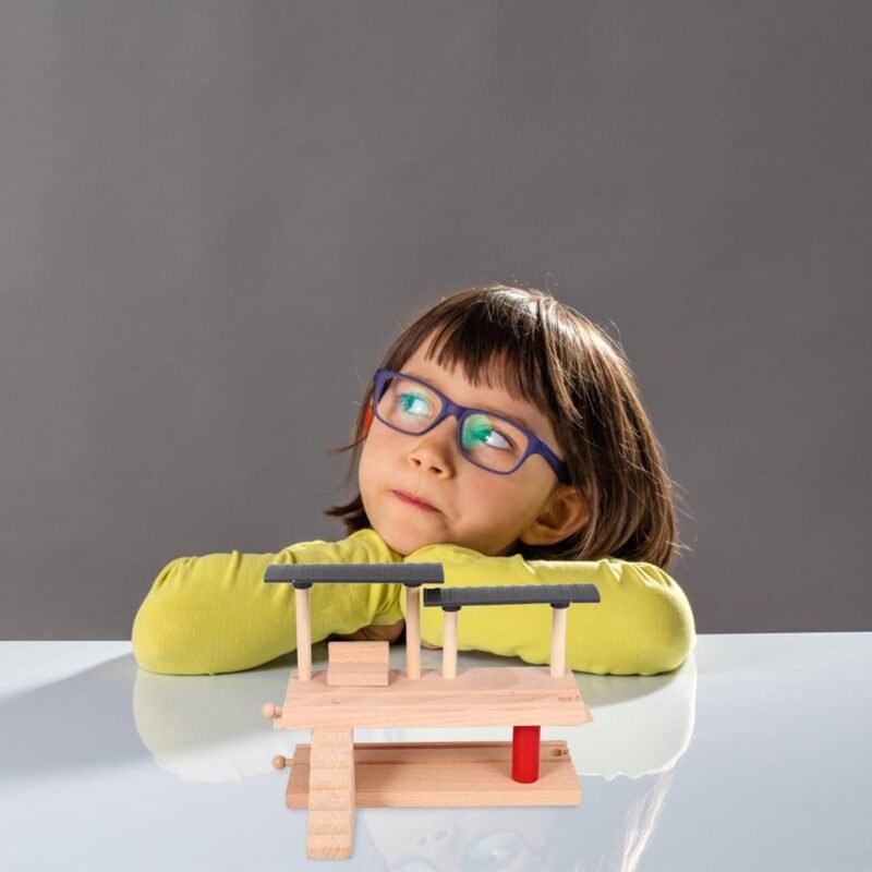 TOYANDONA Double-Deck Train Platform Toy for DIY Railway Scene Sturdy Track Accessory Interactive Educational Plaything for Boys and Girls Enhance Imagination and Fun - Image 9