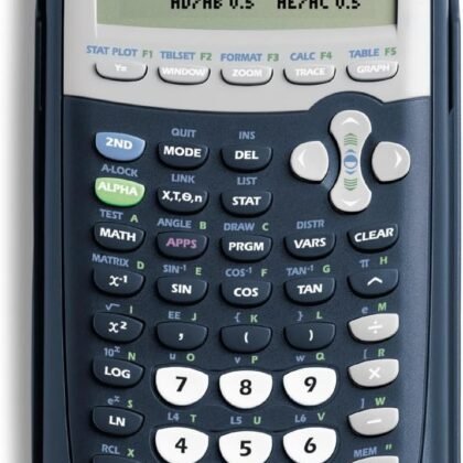 Texas Instruments TI-84 Plus Graphics Calculator, Black 320 x 240 pixels (2.8" diagonal)