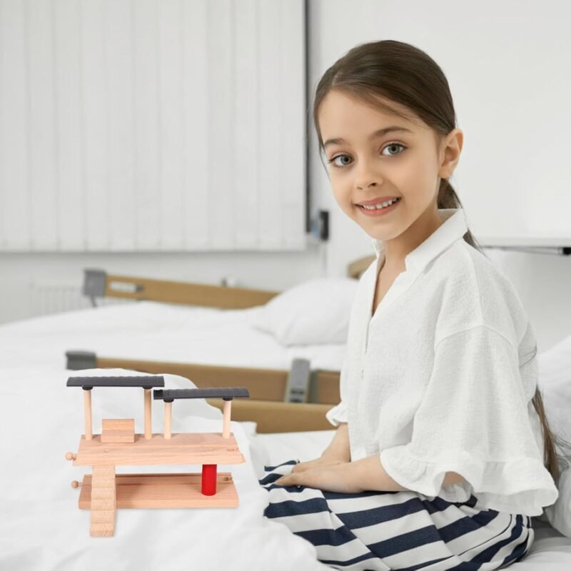 TOYANDONA Double-Deck Train Platform Toy for DIY Railway Scene Sturdy Track Accessory Interactive Educational Plaything for Boys and Girls Enhance Imagination and Fun - Image 7