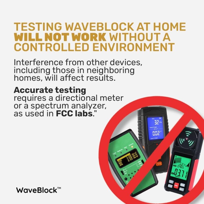 WAVEBLOCK EMF Blocker for Cell Phone - Made for iPhone 16/16 PRO - The Only Patented, Real Scientifically Backed, Lab-Tested 5G-Shield Sticker to Protect You & Your Loved Ones - USA Made White - Image 6