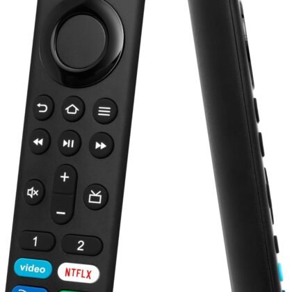 Replacement Remote Control for TV Stick(2nd Gen/3rd Gen/4K/4K Max/Lite), TV Cube, for All Insignia/Pioneer Smart TVs