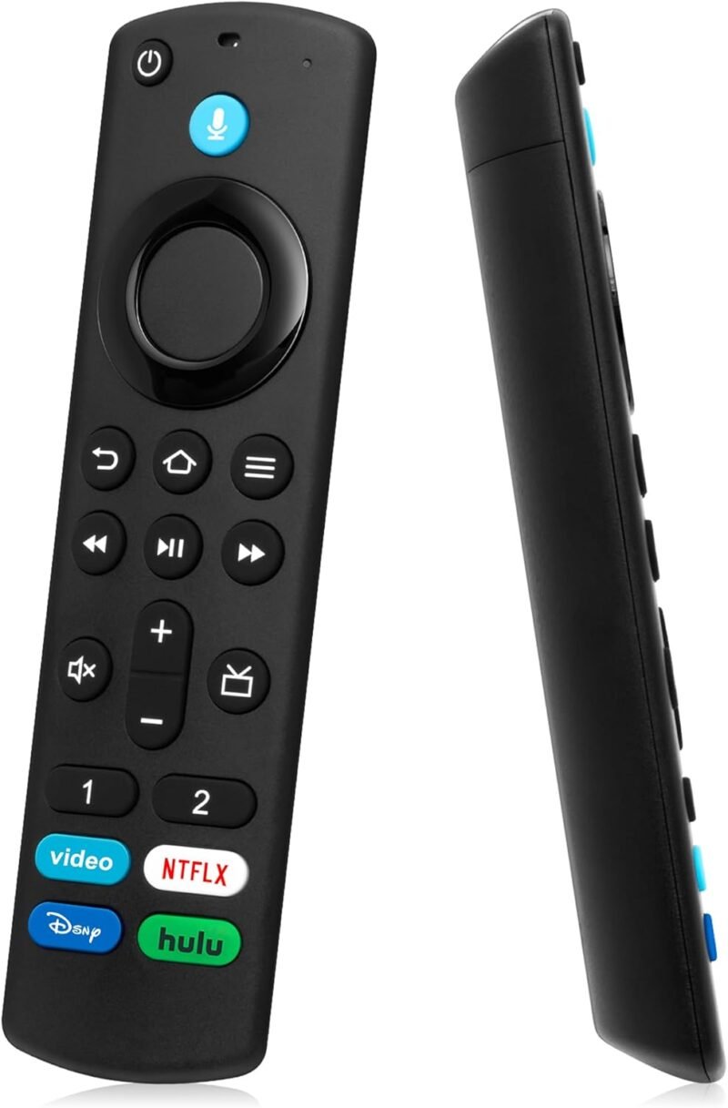 Replacement Remote Control for TV Stick(2nd Gen/3rd Gen/4K/4K Max/Lite), TV Cube, for All Insignia/Pioneer Smart TVs